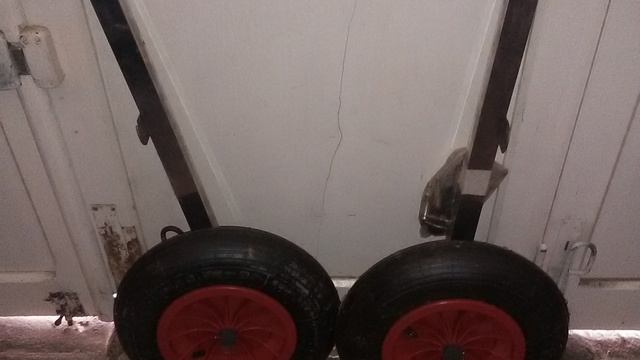 Roues de mise à l'eau