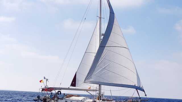 Vente côtre de grand voyage META plan BROUNS 40 pieds