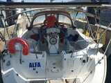 Océanis 400 fin 95 diesel Yanmar 50cv 2350h en côtre 3 enrouleurs