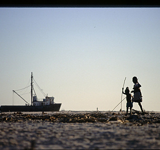 Bateaux de pêche rencontrés en mer