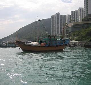 Bateaux de pêche rencontrés en mer
