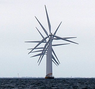Eolienne de mer