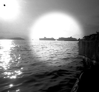 La mer en noir et blanc, rien que la mer, rien que du noir et blanc !