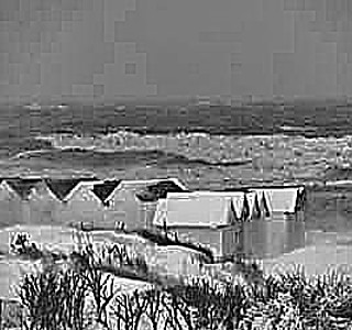 La mer en noir et blanc, rien que la mer, rien que du noir et blanc !